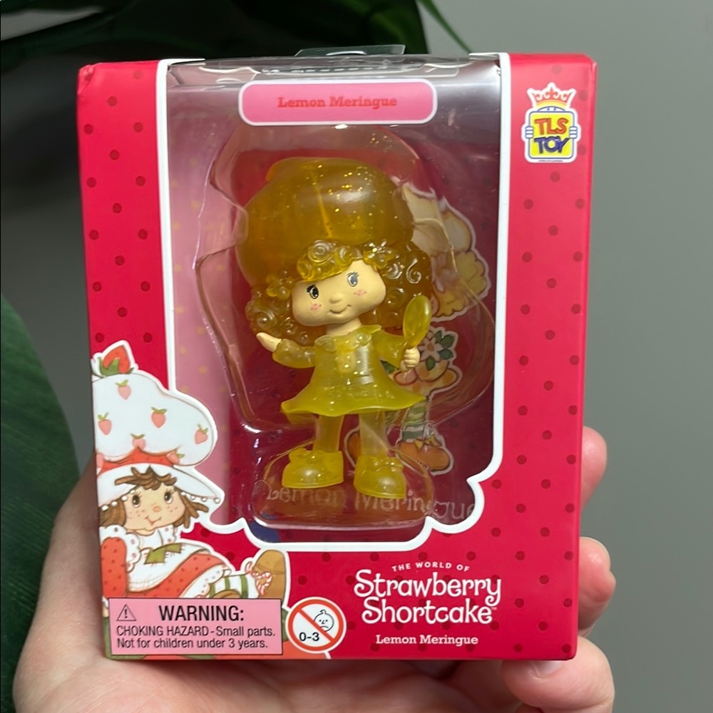 New Strawberry Shortcake Lemon Meringue Mini Figure Chase Rare Figure CHEEBEE